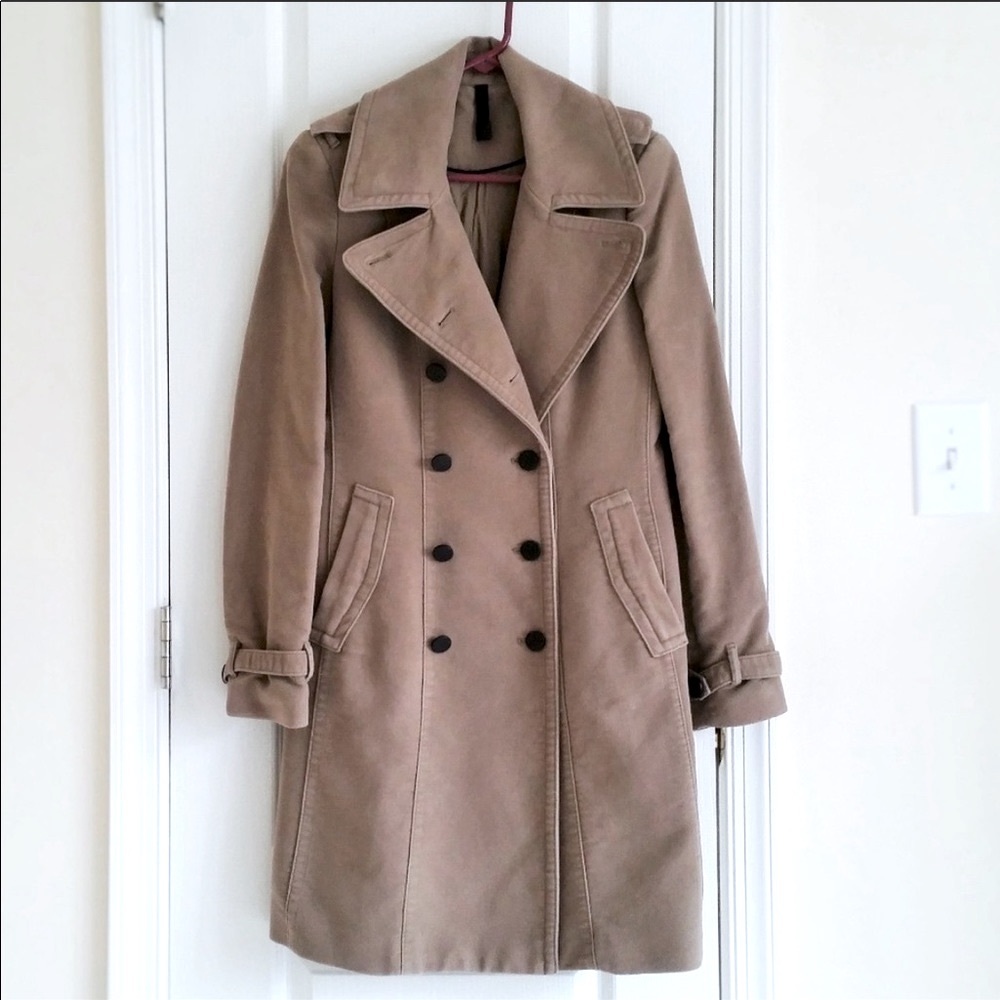 Mango Double Breasted Coat View 2